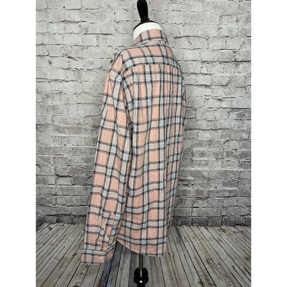 J Crew H1106 Plaid Button Heathered Slim Shirt‎ - Picture 7 of 12